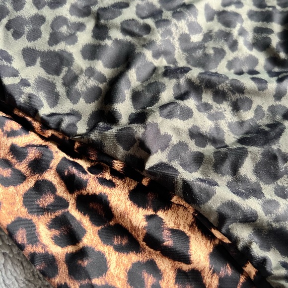 Good American Good Waist Reversible Leopard Swim Bottoms - Picture 12 of 16